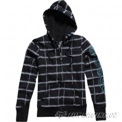 Fox Girls Framed Sherpa Lined Zip Hoody