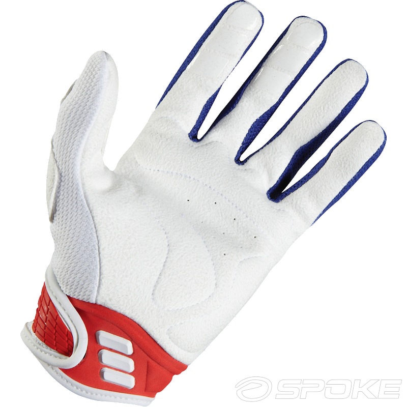 Fox 360 Glove Mountainbike-Handschuhe – Mit Knöchelschutz, Atmungsaktiv, In Rot