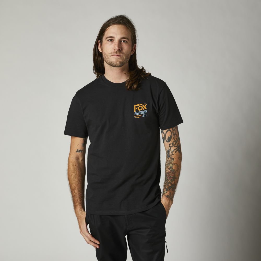 Fox Pushin Dirt Premium Tee black S