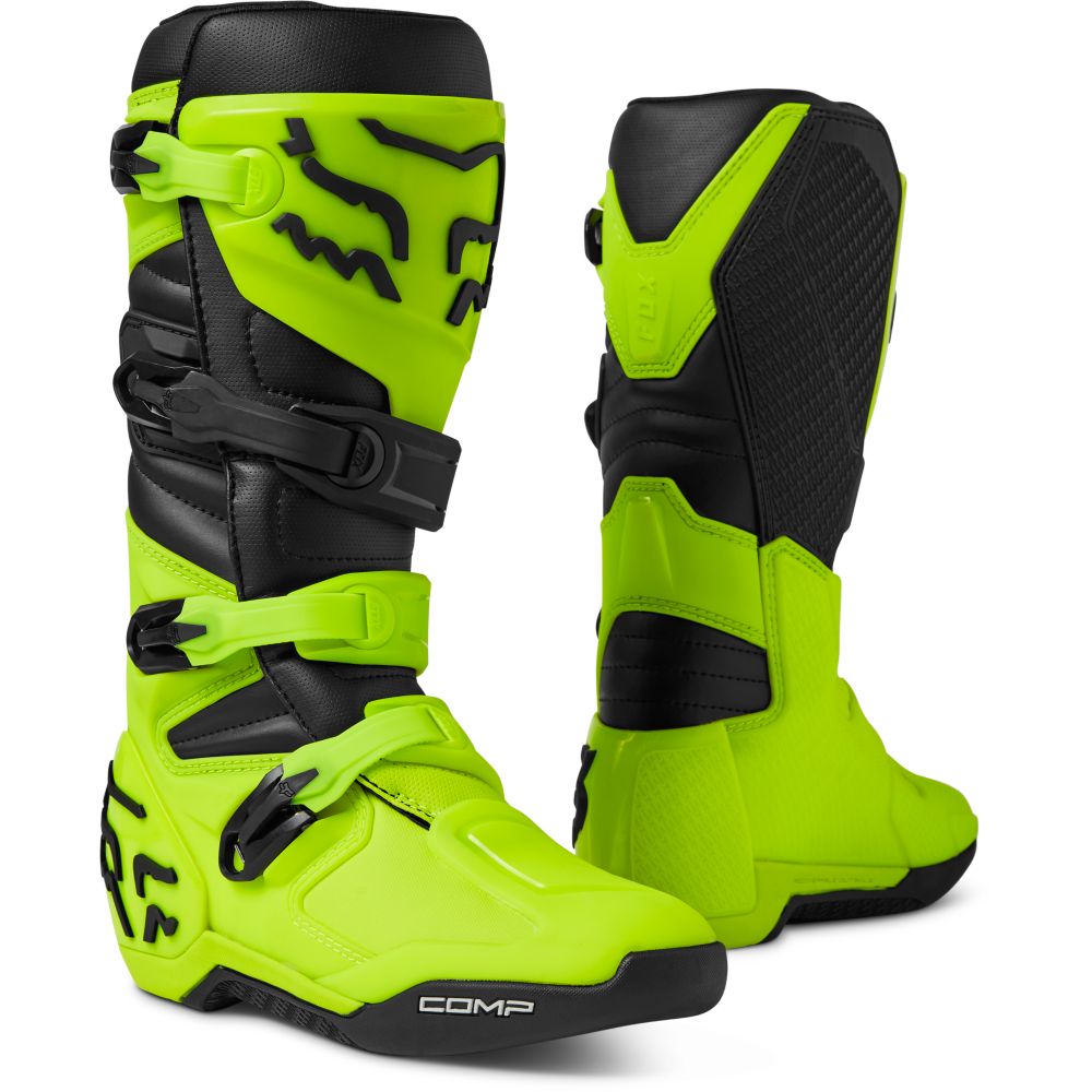 Fox Comp Boot US 10 fluo yellow