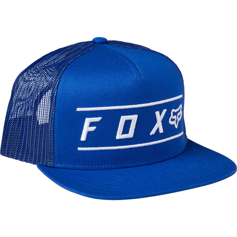 Fox Pinnacle Mesh Snapback Hat royal blue