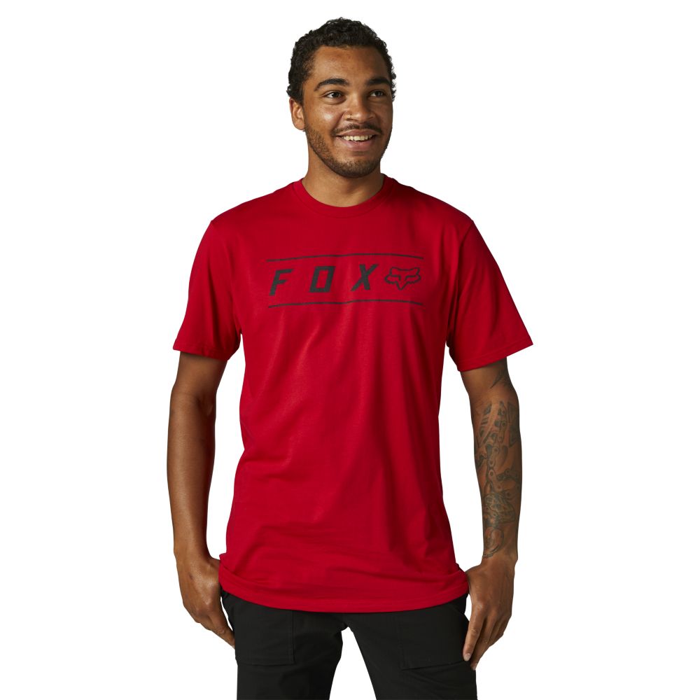 Fox Pinnacle Premium Tee M flame red