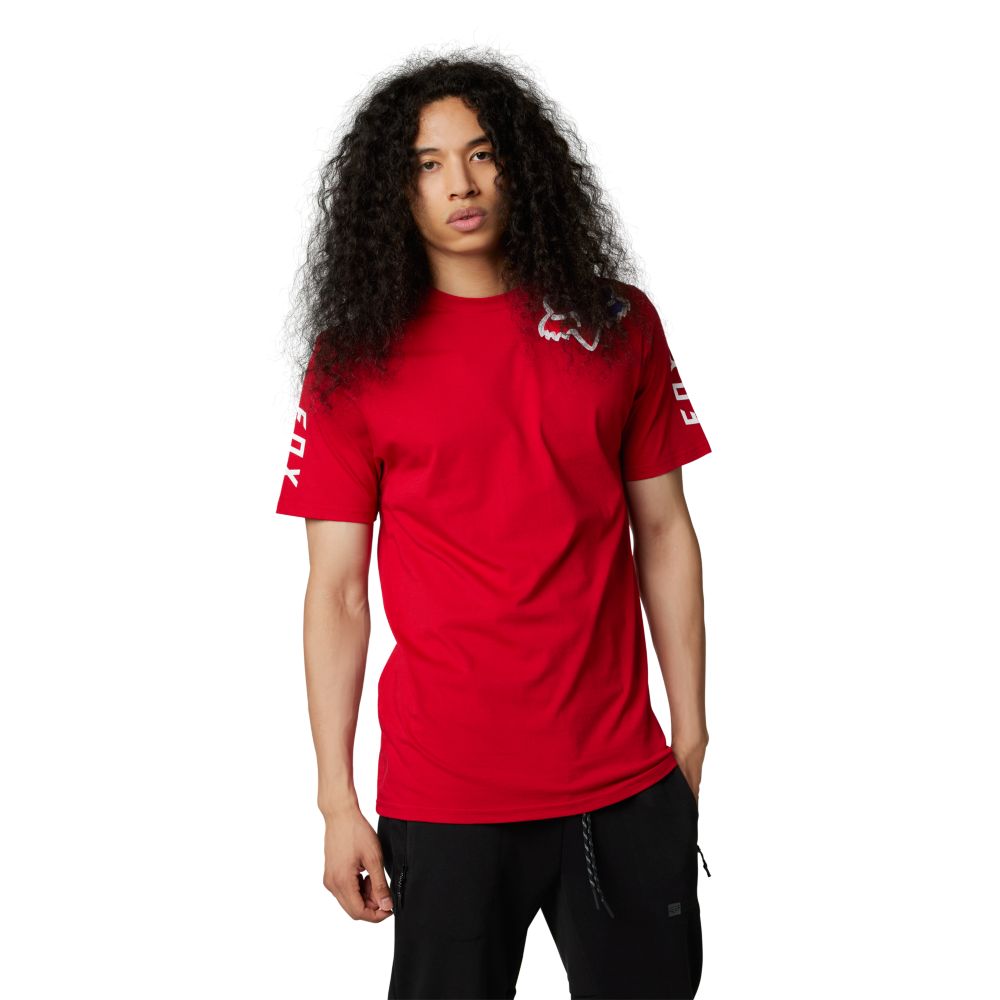 Fox Toksyk Premium Tee M flame red