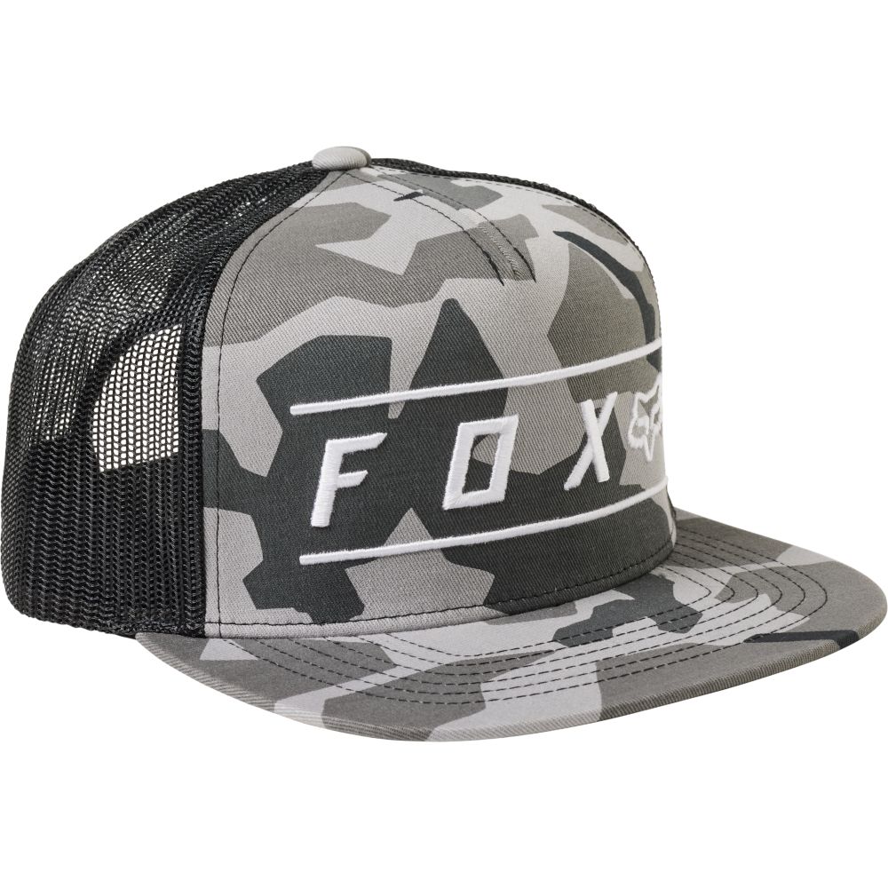 Fox Pinnacle Mesh Snapback Hat camo