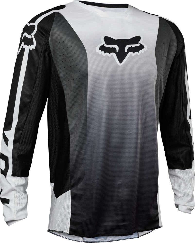 Fox 180 Leed Jersey black/white L