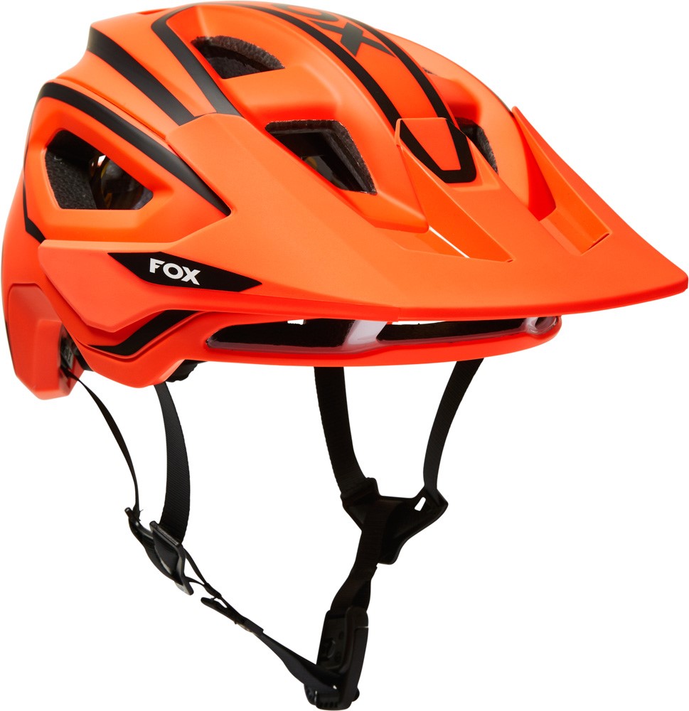 Fox Speedframe Pro Dvide MIPS Helmet 2022 L fluo orange