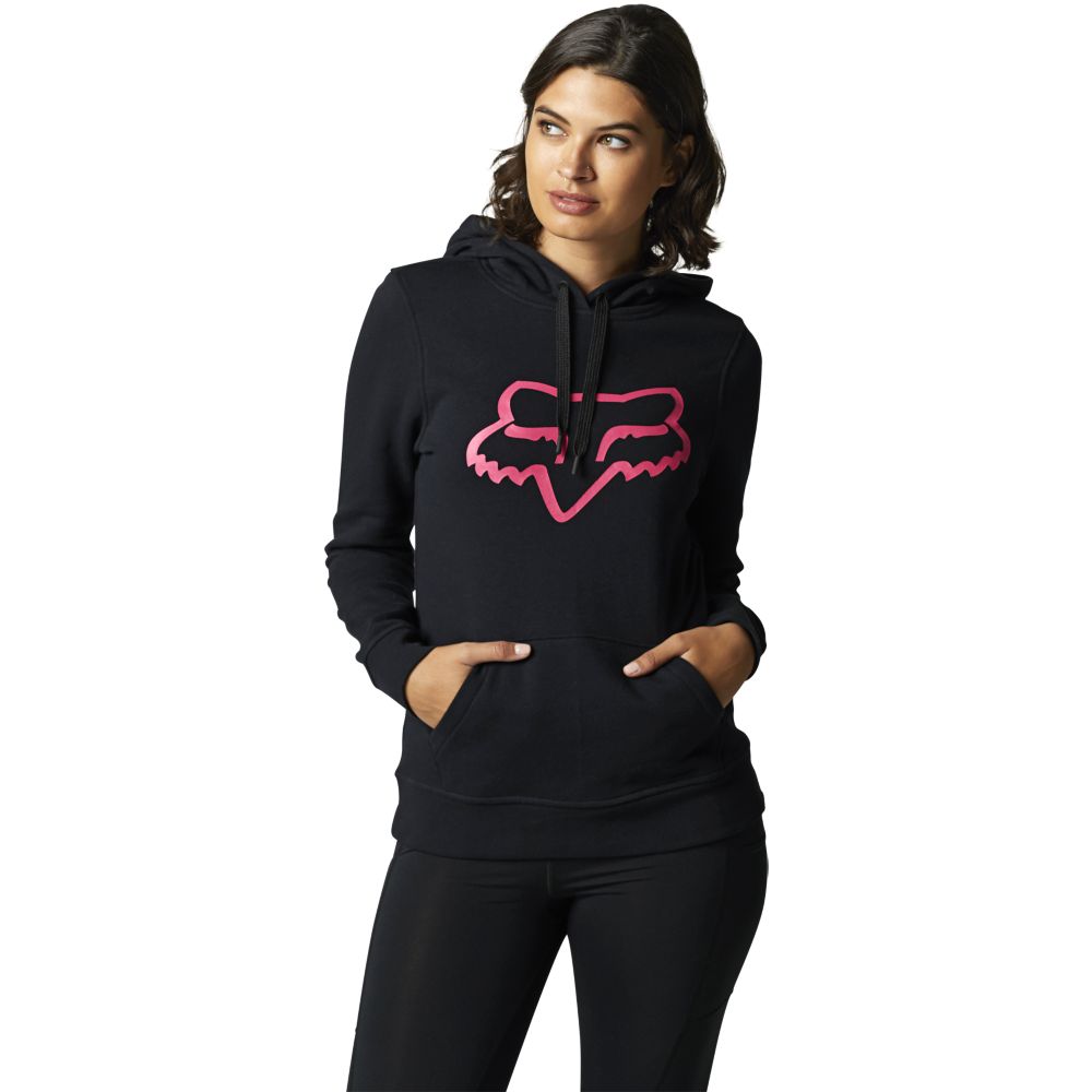 Fox Boundary Pullover Fleece black/pink L