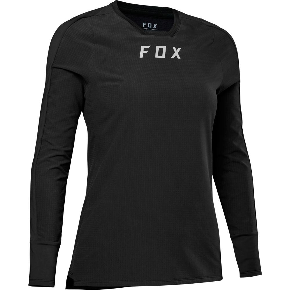 Fox Womens Defend Thermal LS Jersey black M