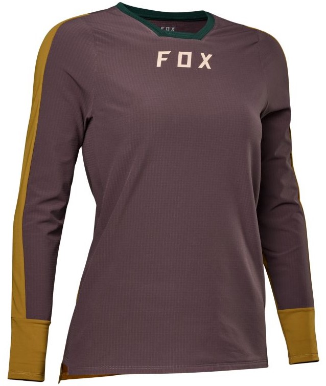 Fox Womens Defend Thermal LS Jersey S rootbeer