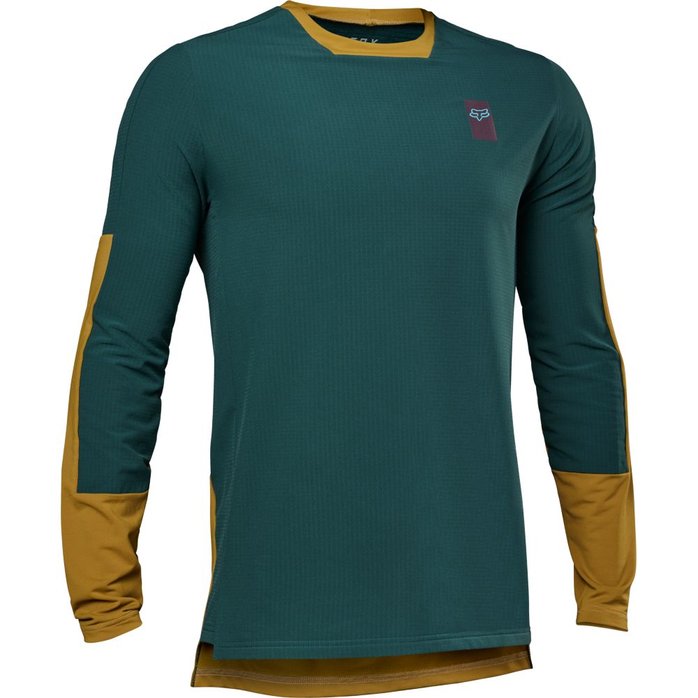 Fox Defend Thermal LS Jersey L emerald