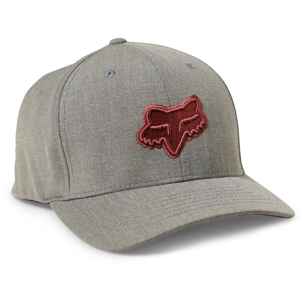 Fox Transposition Flexfit Hat S/M heather dark grey