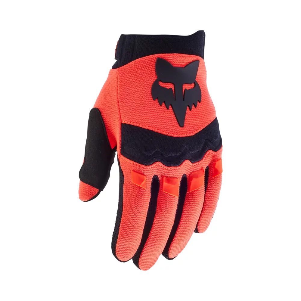 Fox Youth Dirtpaw Gloves YXS fluorescent orange