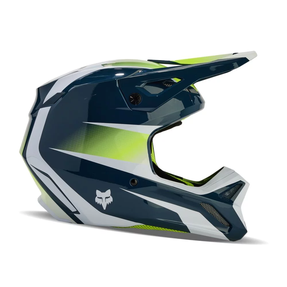 Fox V1 Flora Helmet dark indigo M