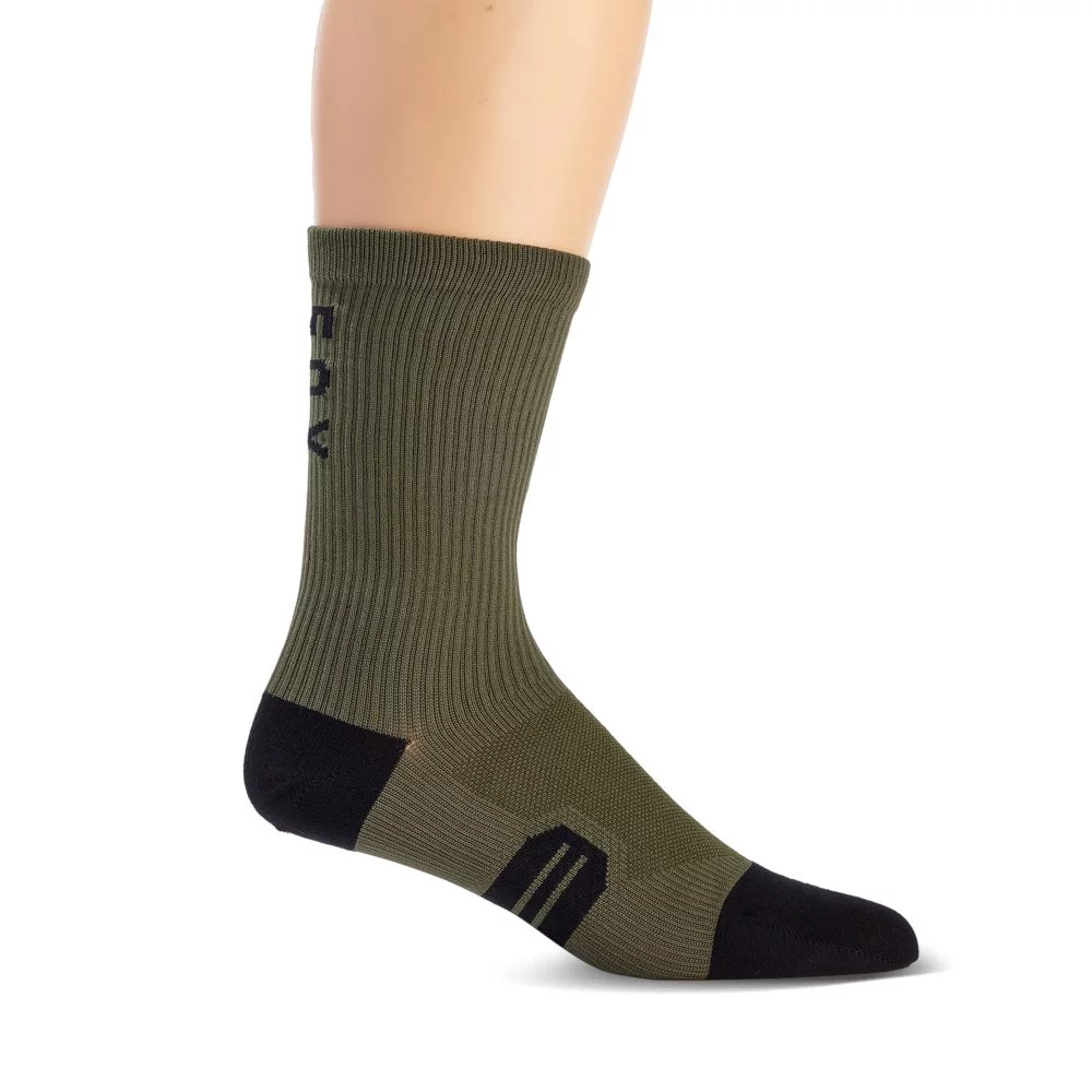 Fox 8" Ranger Sock S/M olive green