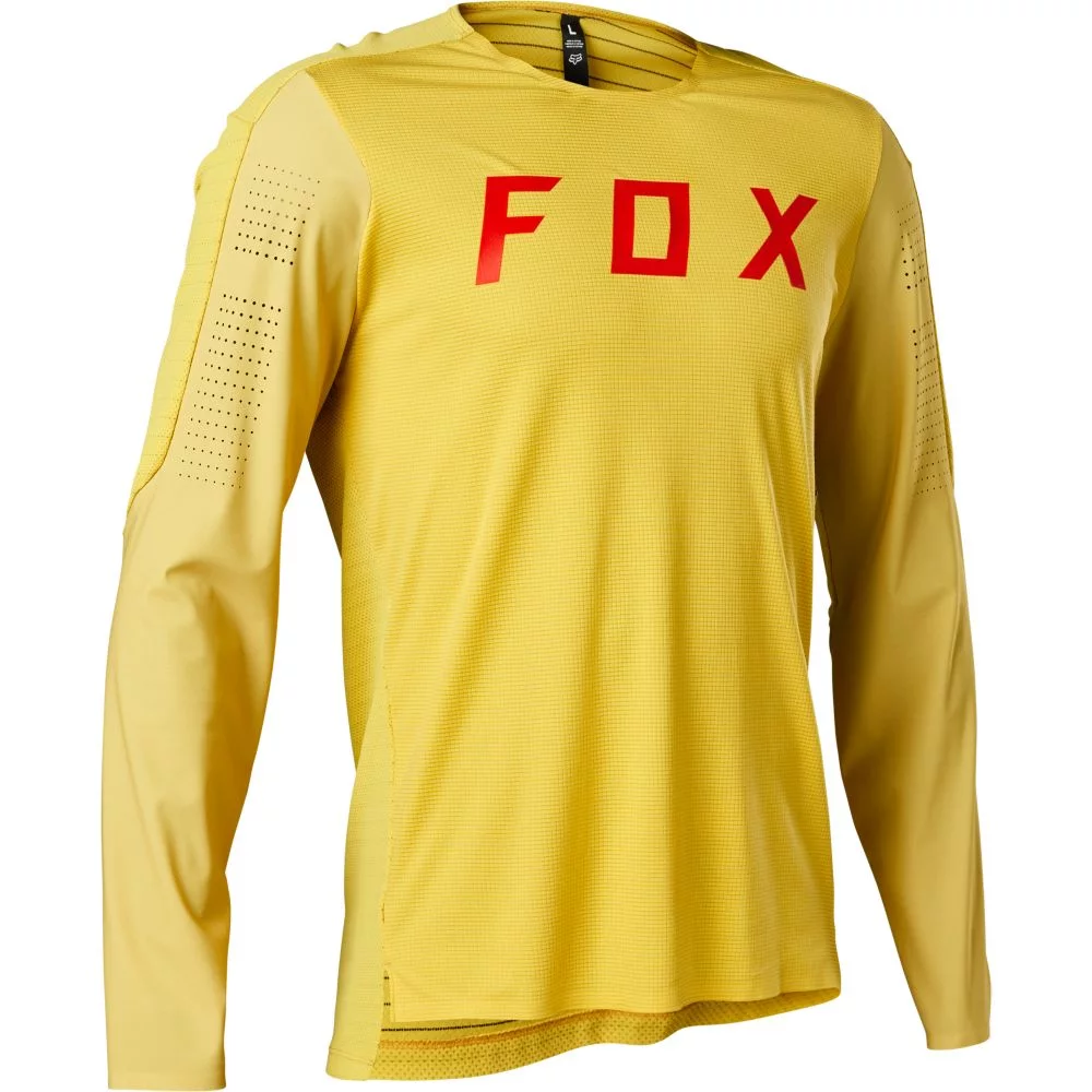 Fox Flexair Pro LS Jersey S pear yellow