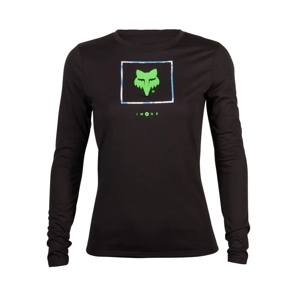 Fox Womens Atlas LS Tech Tee black M