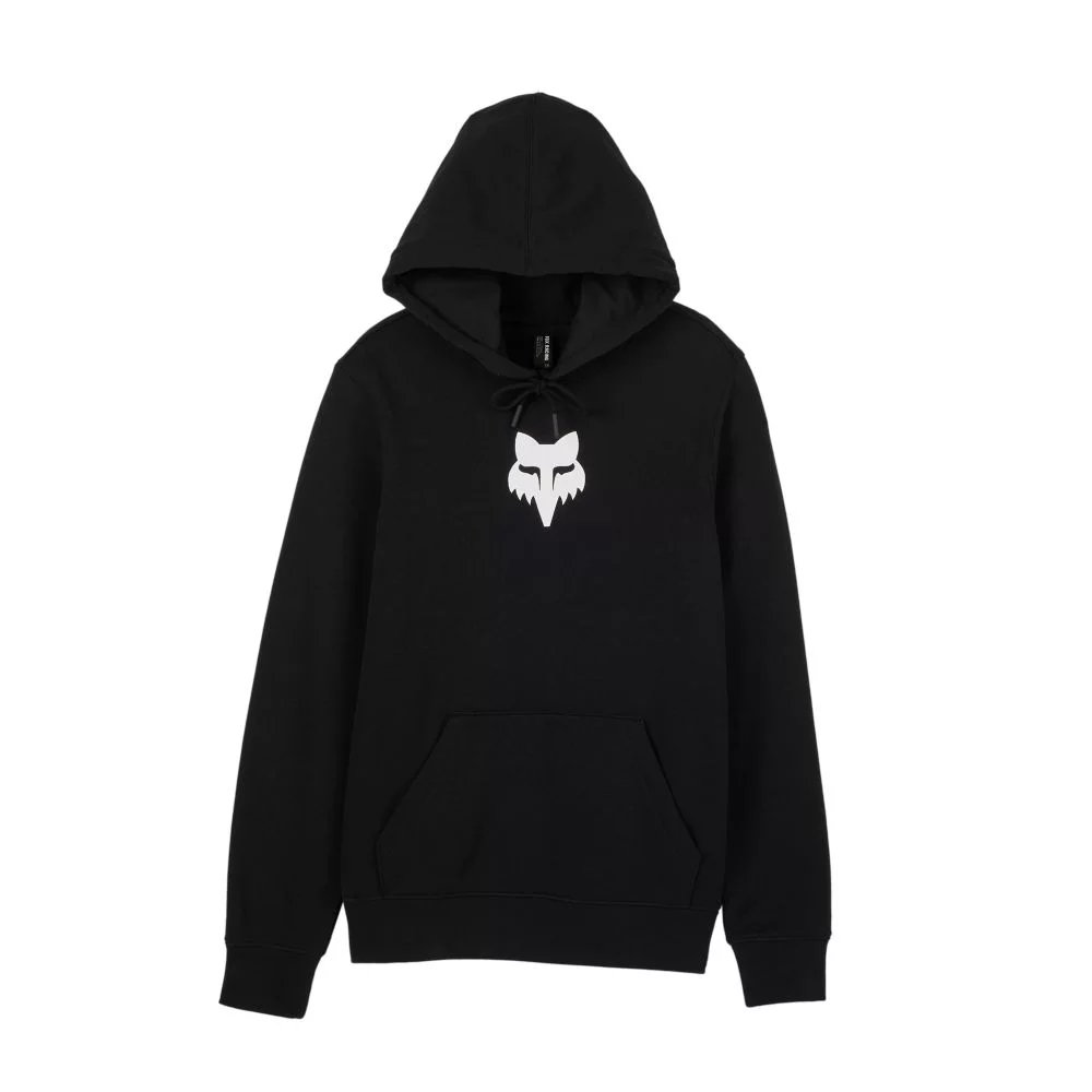 Fox Head Po Fleece Hoodie black/white L