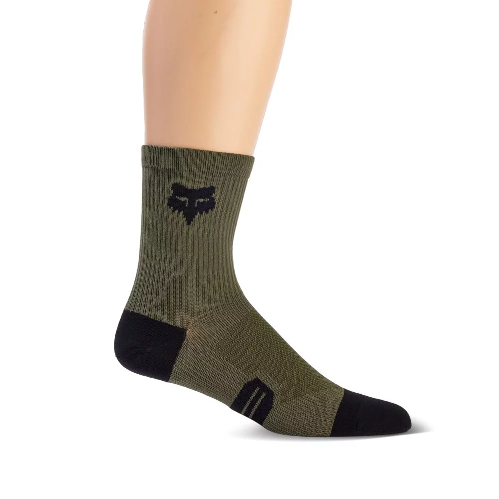 Fox 6" Ranger Sock L/XL olive green