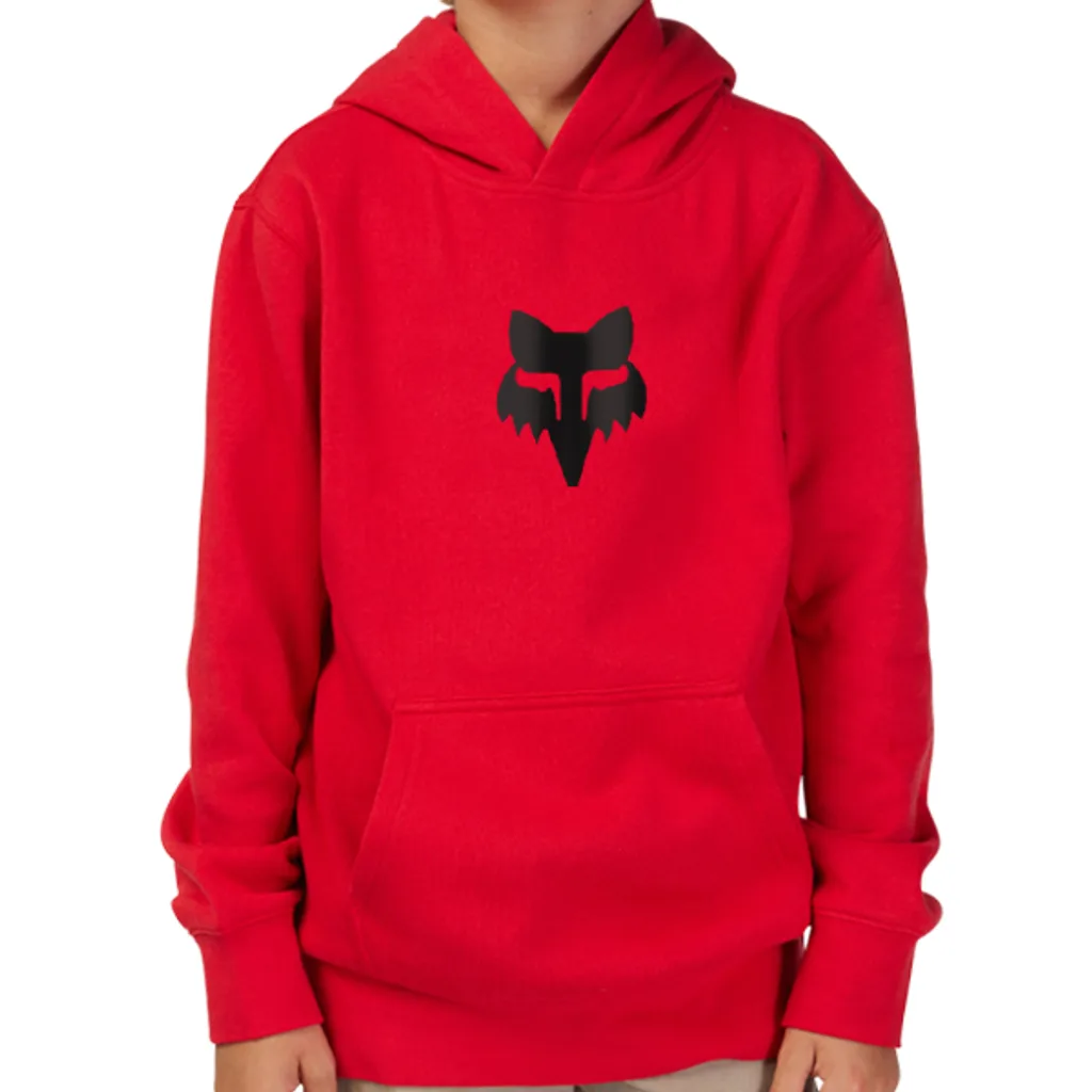 Fox Youth Legacy Fleece Po flame red YM