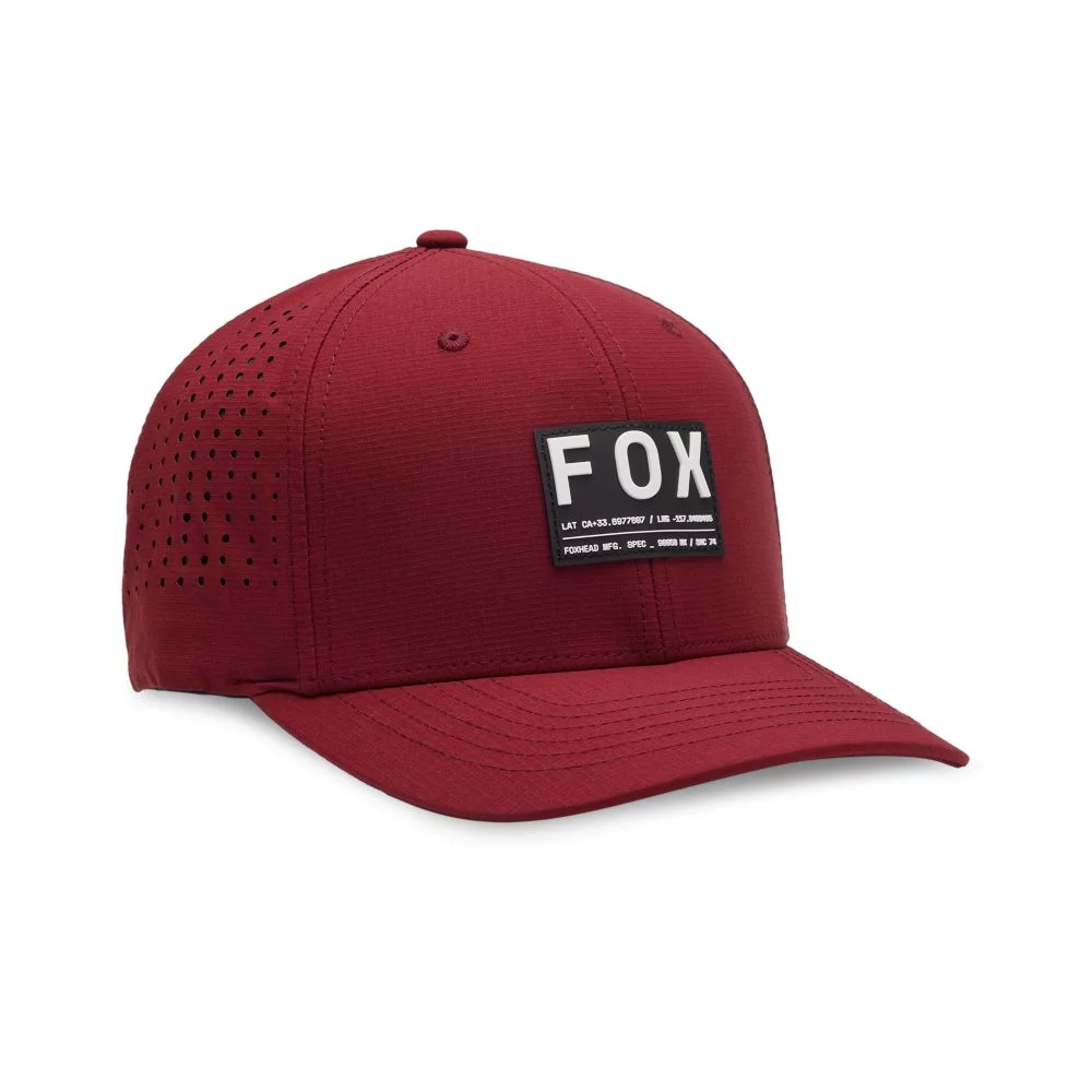 Fox Non Stop Tech Flexfit Hat scarlet S/M