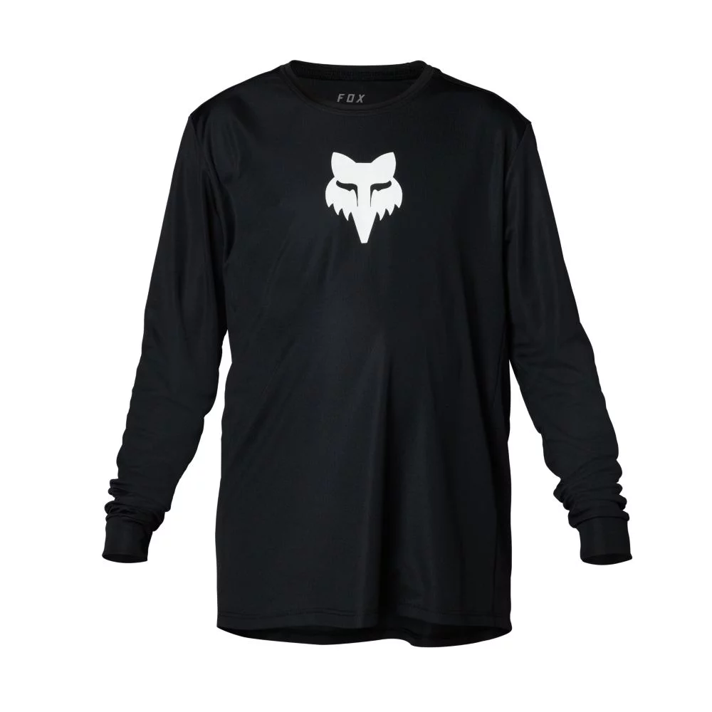 Fox Youth Ranger LS Jersey black YXL