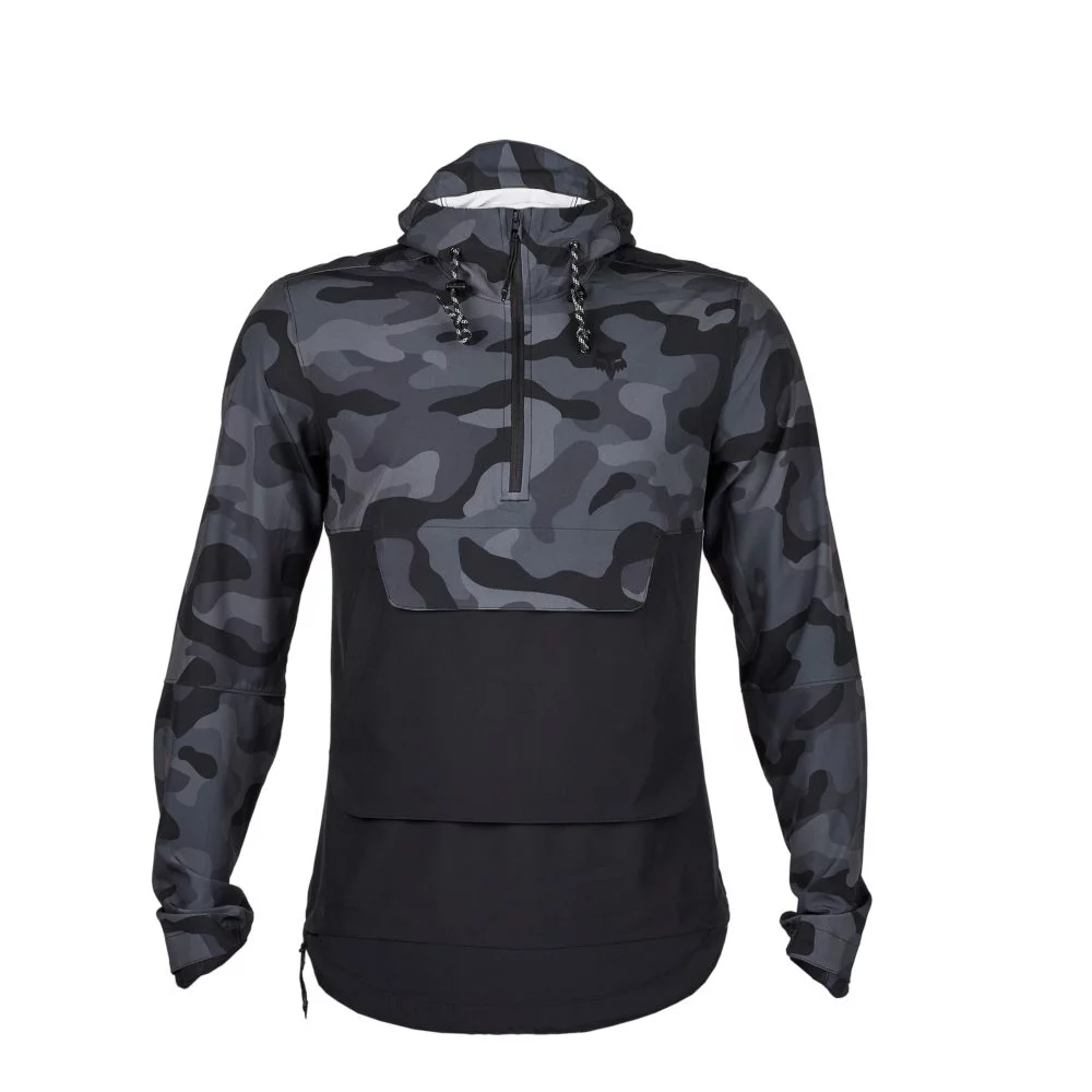 Fox Ranger Wind Pullover Jacket black camo S