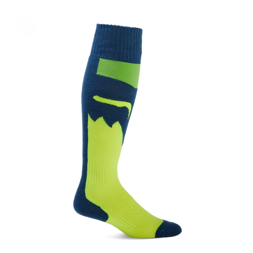 Fox 180 Flora Sock blue/yellow L