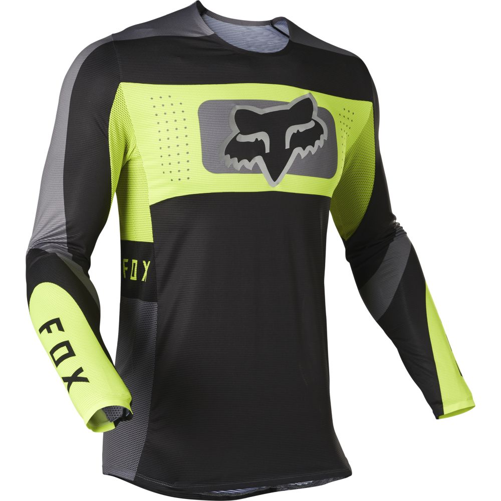 Fox Flexair Mirer Jersey L black/yellow