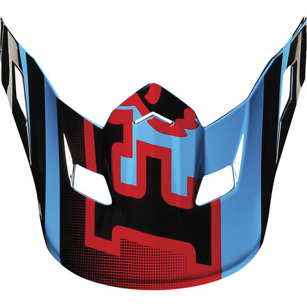 Fox V2 Helmet Visor Imperial blue