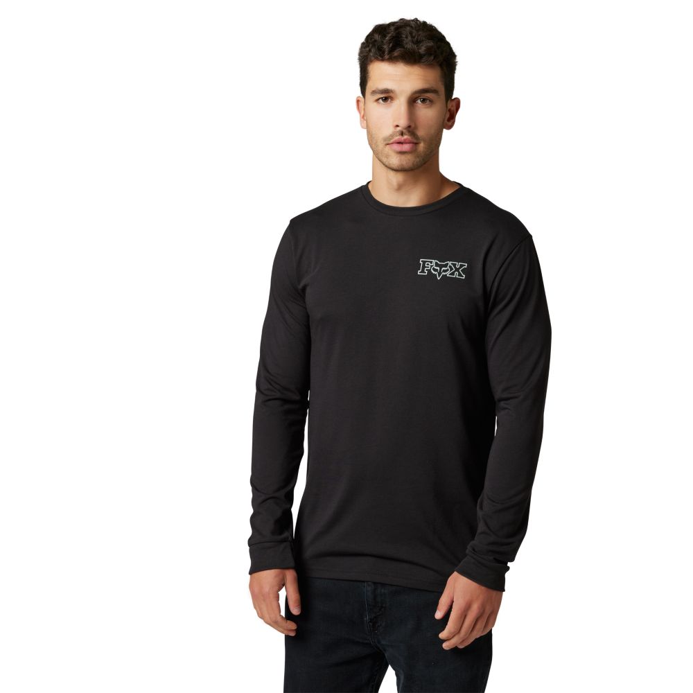 Fox Out And About LS Tech Tee black XL
