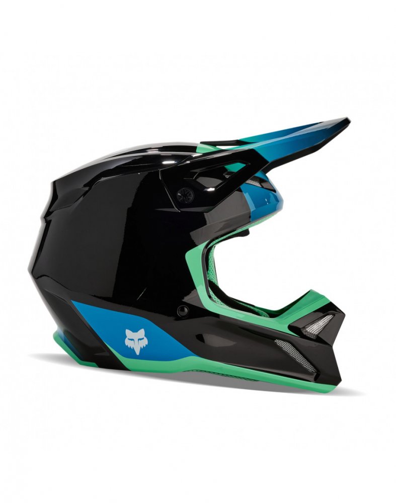 Fox V1 Ballast Helmet black/blue L