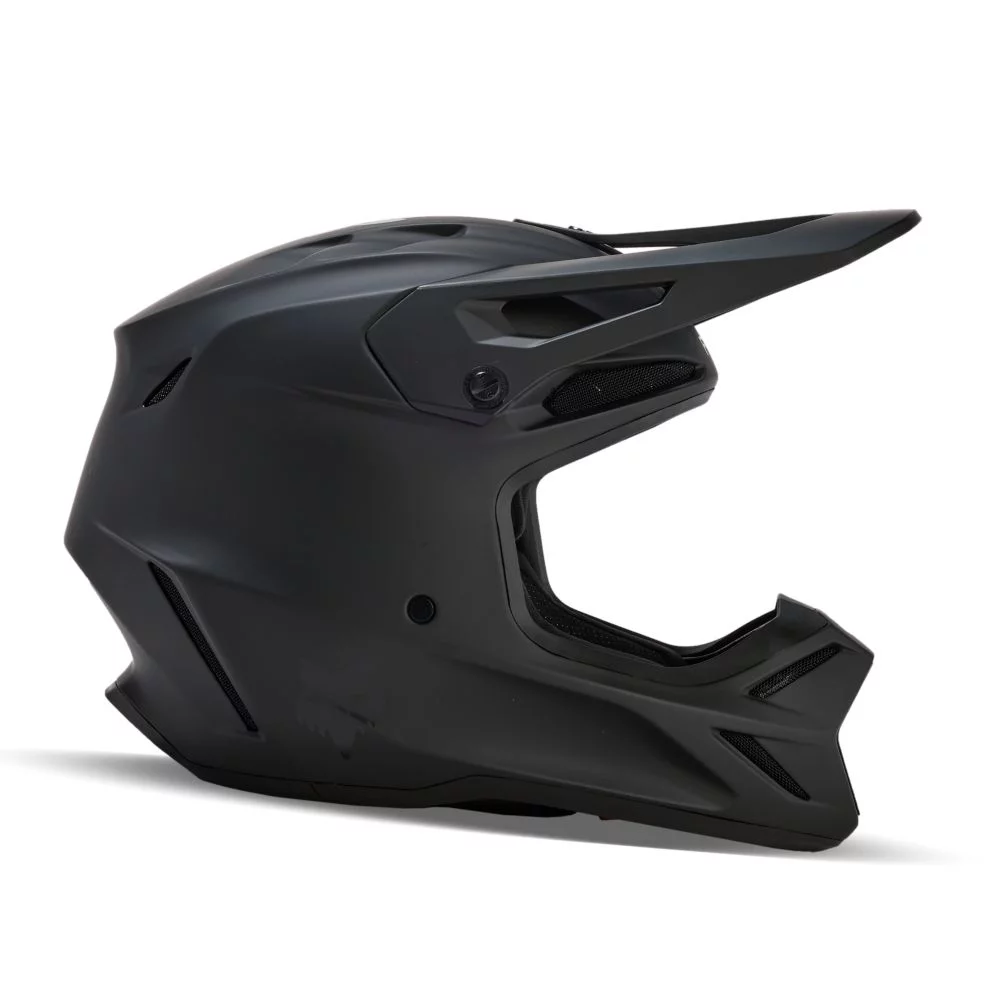 Fox V3 Solid Helmet matt black L