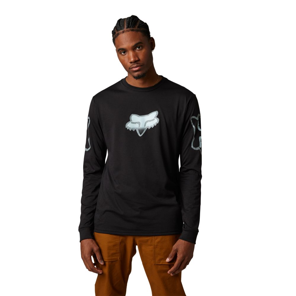 Fox Vizen LS Tech Tee black L