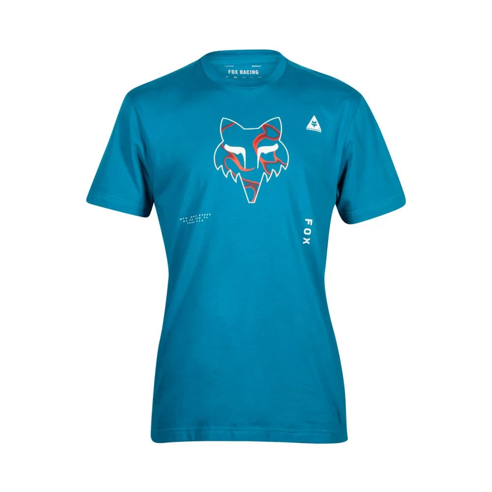 Fox Withered Premium Tee XL maui blue