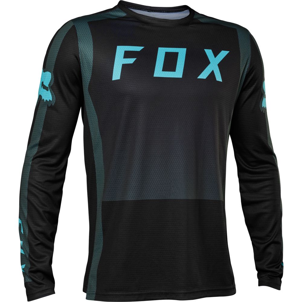 Fox Youth Defend LS Jersey YM emerald