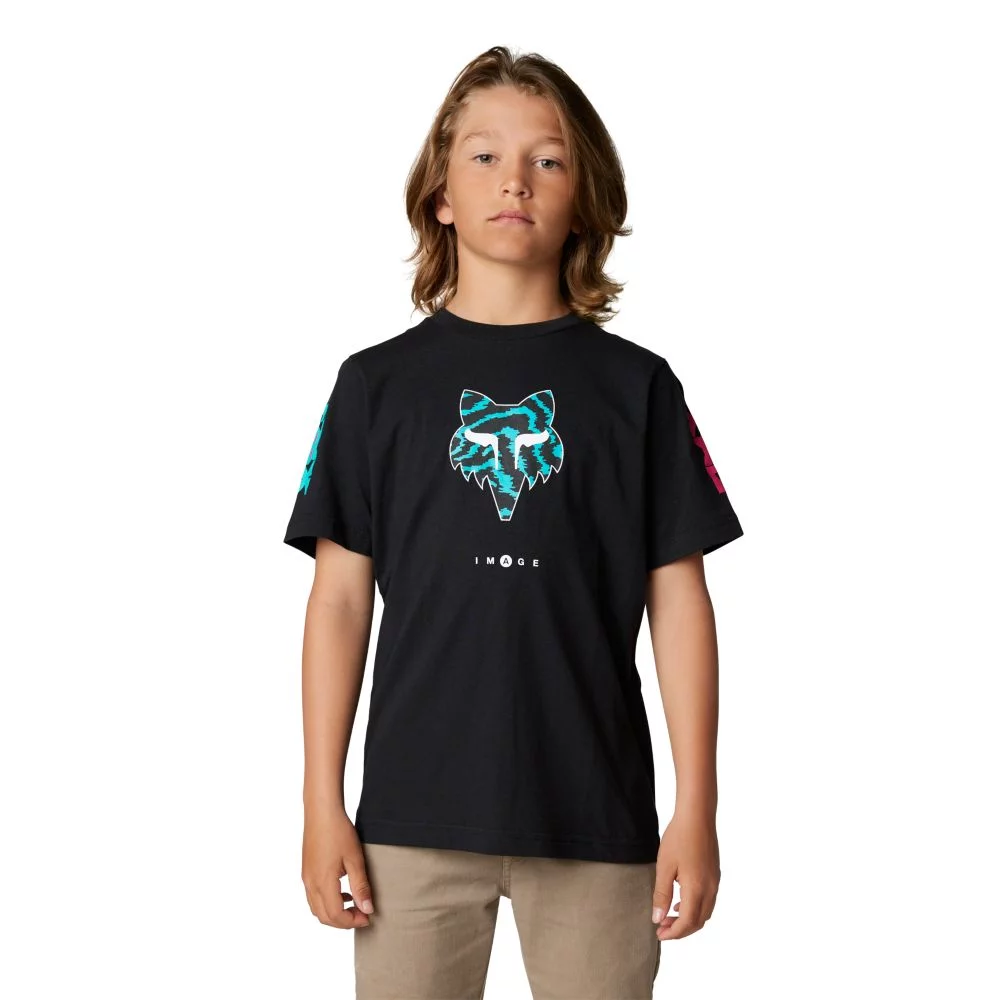 Fox Youth Nuklr Head Tee black YS (5)