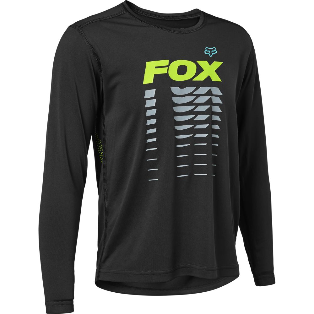 Fox Youth Ranger LS Jersey black YM