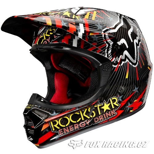 Fox V3 Ryan Dungey Rockstar Replica 11 Helmet