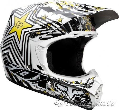 Fox V3 Ryan Dungey Rockstar Replica 11 Helmet