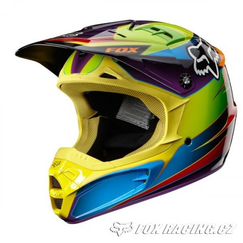 Fox V2 Race 12 Helmet