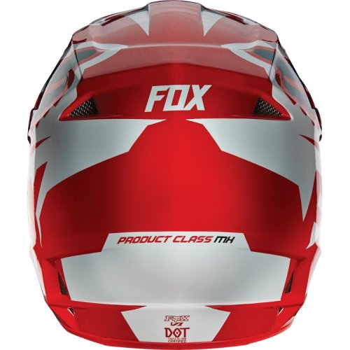 Fox V1 Race 16 Helmet (red)