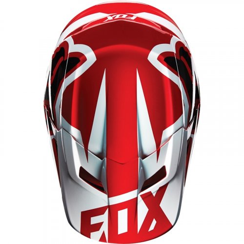 Fox V1 Race 16 Helmet (red)