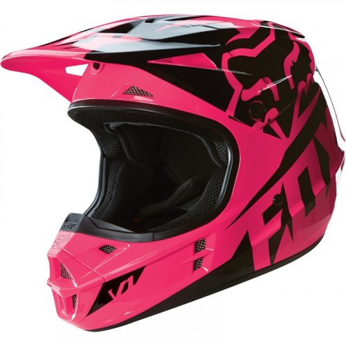 Fox V1 Race 16 Helmet (pink)