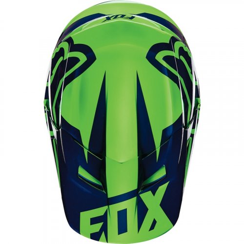 Fox V1 Race 16 Helmet (fluo green)