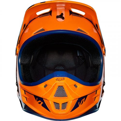 Fox V1 Race 16 Helmet (orange/blue)