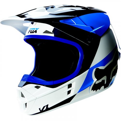 Fox V1 Mako 16 Helmet (white)