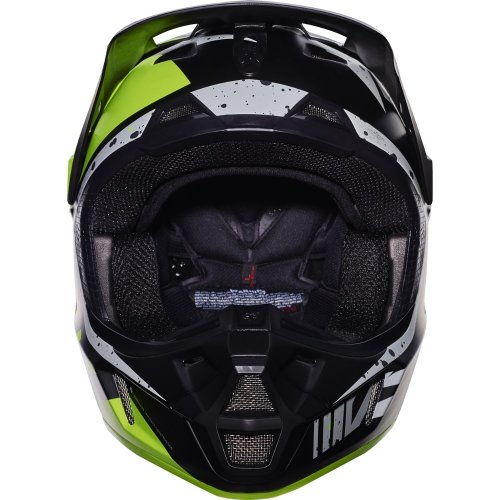 Fox V2 Nirv MX17 Helmet (grey/yellow)