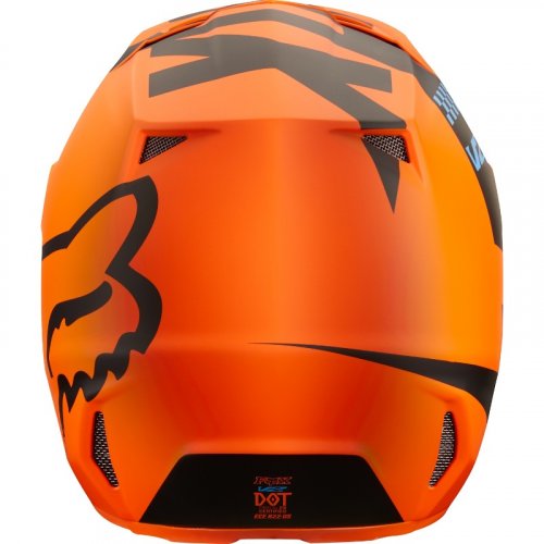 Fox V1 Mastar MX18 Helmet (orange)