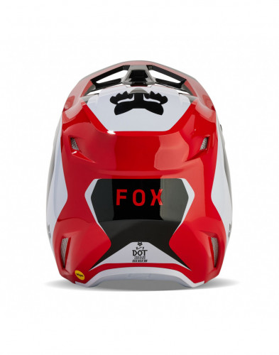 Fox V1 Nitro Helmet (fluorescent red)