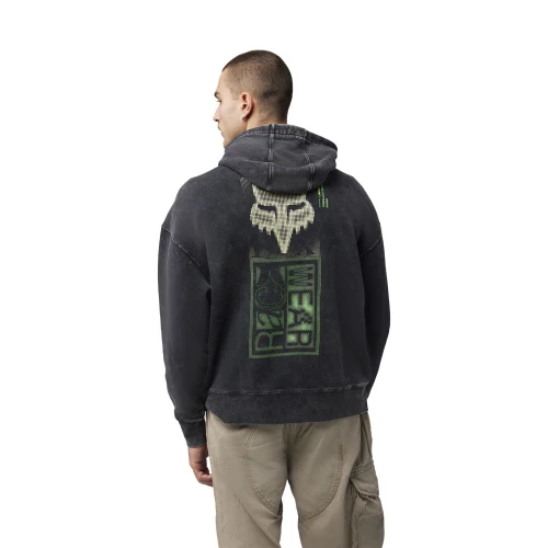 Fox Throttle Oversized Pullover Hoodie